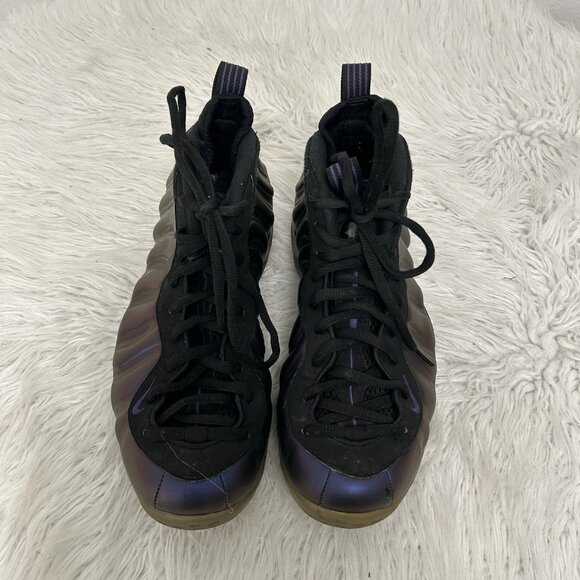 Nike Air Foamposite One Eggplant Purple Sneaker Shoes 2017 314996-008 Size 8 - Picture 10 of 12
